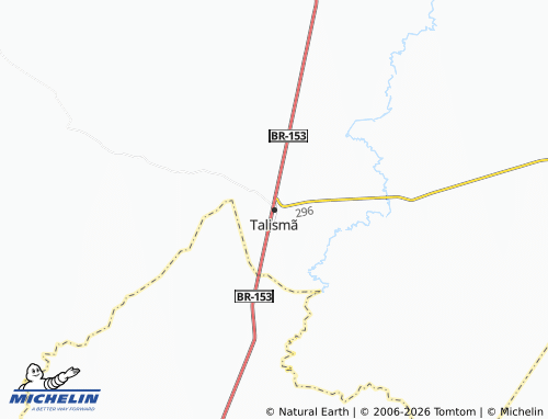 MICHELIN Talismã map - ViaMichelin