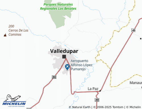 MICHELIN El Carmen map - ViaMichelin