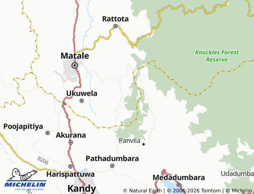 Mappa MICHELIN Elkaduwa Watta - ViaMichelin