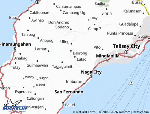 MICHELIN Lutac map - ViaMichelin