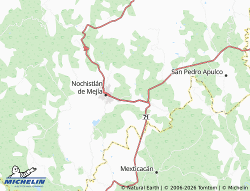 Mappa MICHELIN Tiro al Blanco - ViaMichelin
