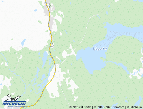 Carte MICHELIN Östra Born - ViaMichelin