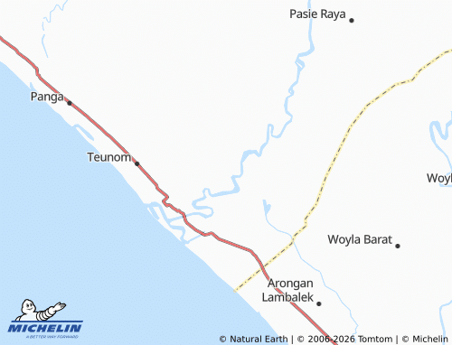 MICHELIN Pasi Teubee map - ViaMichelin