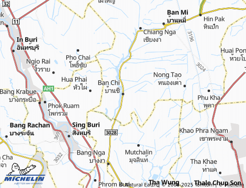 MICHELIN Ban Chi map - ViaMichelin