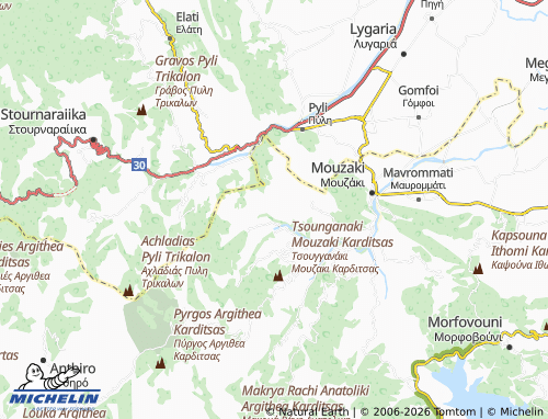 MICHELIN Martini map - ViaMichelin