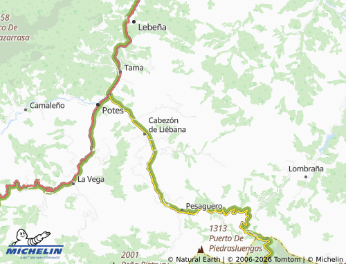 Carte MICHELIN Torices - ViaMichelin