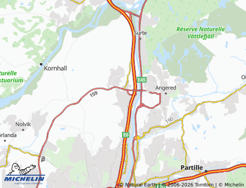MICHELIN-Landkarte Kärra - ViaMichelin