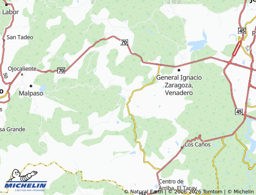 MICHELIN-Landkarte Tapias Viejas - ViaMichelin