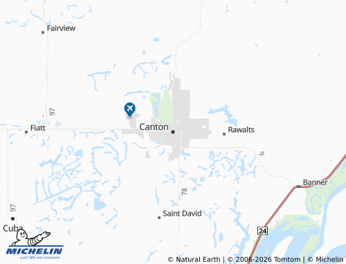 Carte MICHELIN Canton - ViaMichelin
