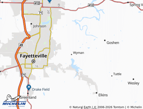 Mappa MICHELIN Wyman - ViaMichelin