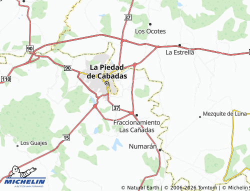 Mapa MICHELIN El Ensueño - ViaMichelin