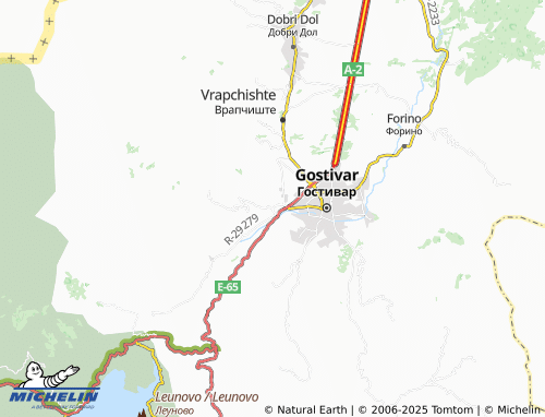 MICHELIN Zdunje map - ViaMichelin