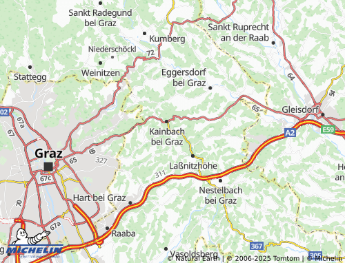 Carte MICHELIN Hönigtal - ViaMichelin