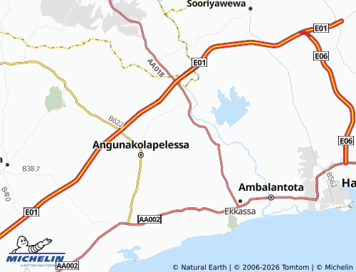 Mapa MICHELIN Handunkatuwa - ViaMichelin