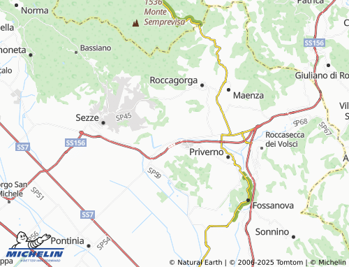 Mapa MICHELIN Stradone Grotte - ViaMichelin