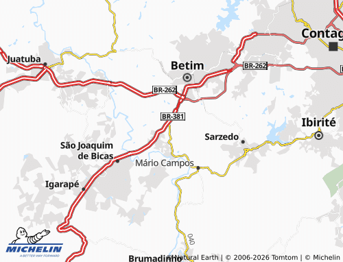 Mappa MICHELIN Parque Ipiranga - ViaMichelin