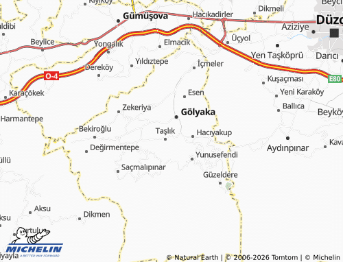 MICHELIN Açma map - ViaMichelin