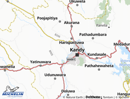 MICHELIN Pahala Doolwala map - ViaMichelin