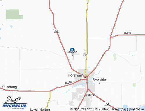 Mapa MICHELIN Dooen - ViaMichelin