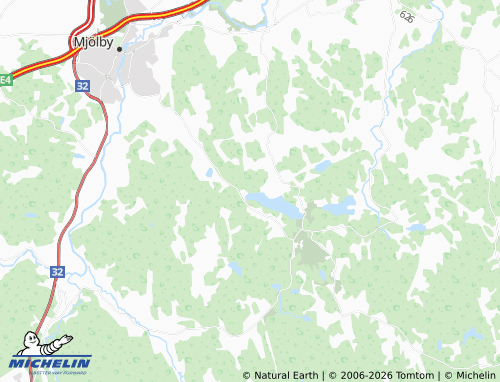 Carte MICHELIN Bosgårds Villaområde - ViaMichelin