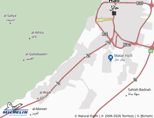 MICHELIN-Landkarte al-Rasf - ViaMichelin