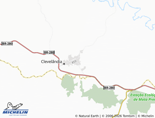 Mapa MICHELIN São Joaquim - ViaMichelin
