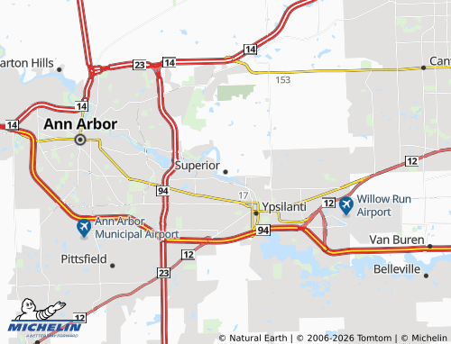 Mappa MICHELIN Superior - ViaMichelin