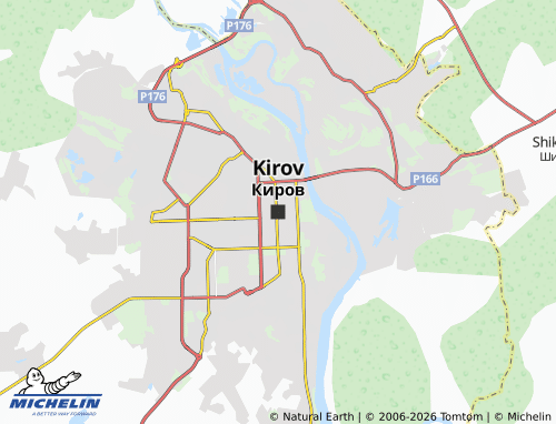 MICHELIN-Landkarte Kirow - ViaMichelin