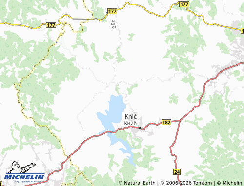 Mapa MICHELIN Dragušica - ViaMichelin