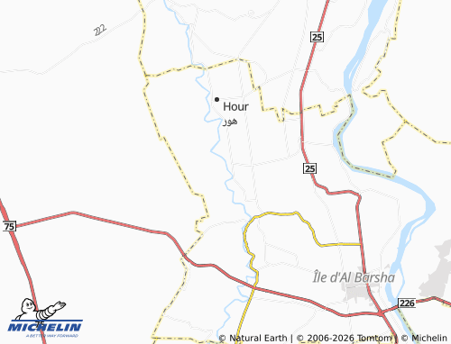 Mappa MICHELIN Abu Qaltah - ViaMichelin
