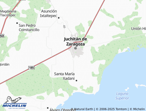 MICHELIN Popular 21 de Marzo map - ViaMichelin