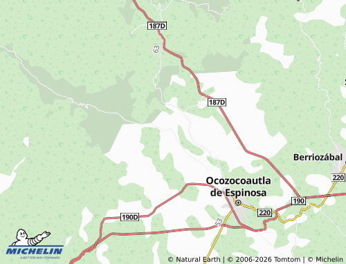MICHELIN Ribera Piedra Parada map - ViaMichelin