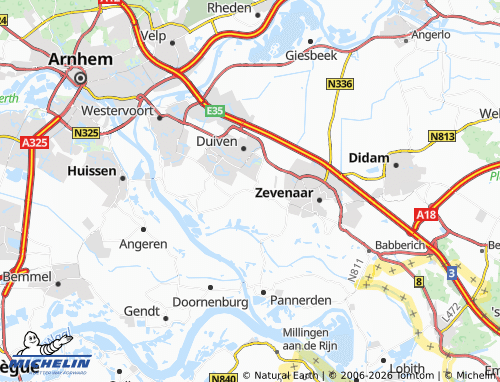 Carte MICHELIN Groessen - ViaMichelin