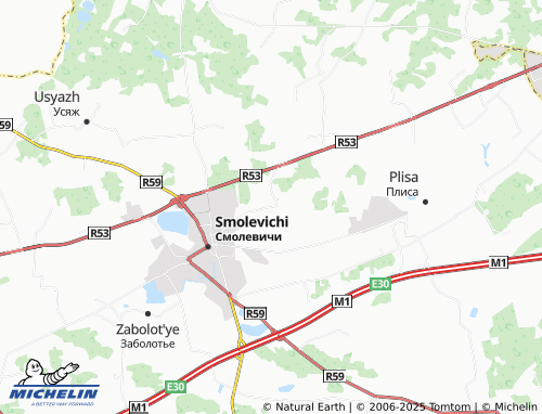 MICHELIN Prisynok map - ViaMichelin