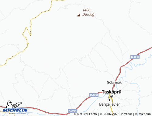 MICHELIN Afşar map - ViaMichelin