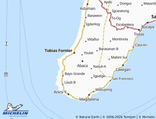 MICHELIN Bagumbayan map - ViaMichelin
