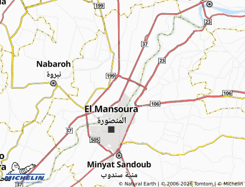 Mapa MICHELIN Meet Antar - ViaMichelin