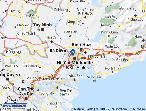 MICHELIN-Landkarte Gò Vấp - ViaMichelin