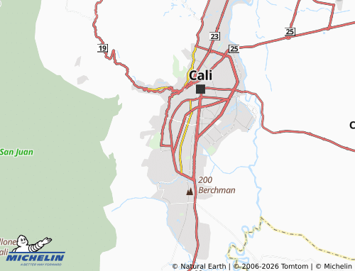 Carte MICHELIN Camino Real Los Fundadores - ViaMichelin