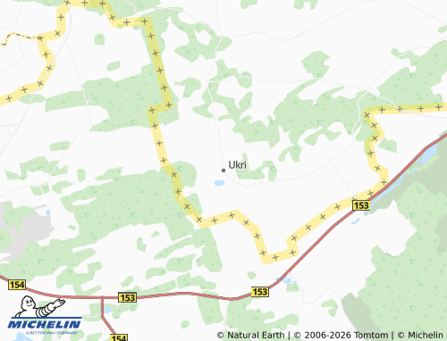 Mapa MICHELIN Ukri - ViaMichelin