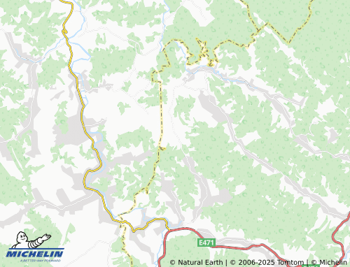 MICHELIN Zadilske map - ViaMichelin
