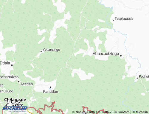 Mapa MICHELIN Tlalcomulco - ViaMichelin