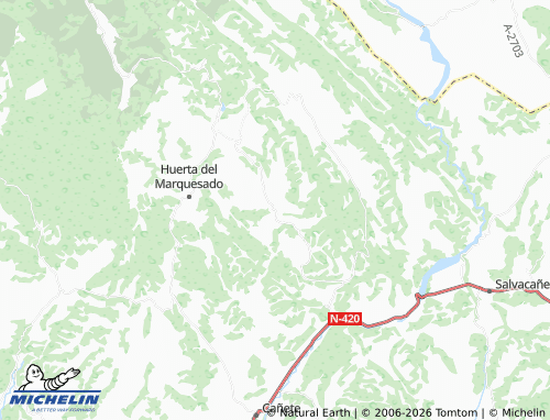 Kaart MICHELIN Tejadillos - ViaMichelin