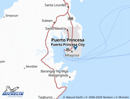 MICHELIN Liwanag map - ViaMichelin