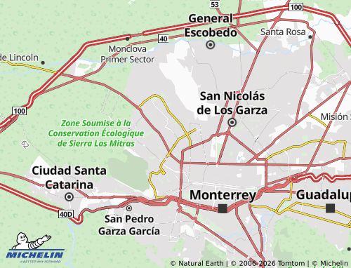 MICHELIN Mitra Dorada map - ViaMichelin