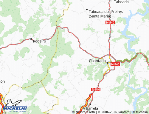 MICHELIN-Landkarte Nuxilde - ViaMichelin