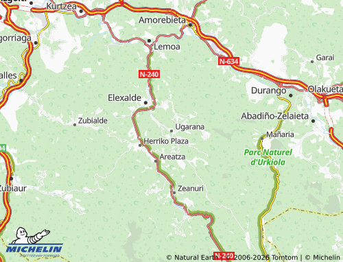 Mapa MICHELIN Ugarana - ViaMichelin