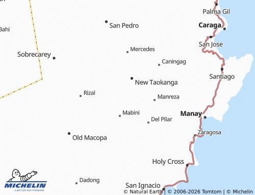 MICHELIN Capasnan map - ViaMichelin