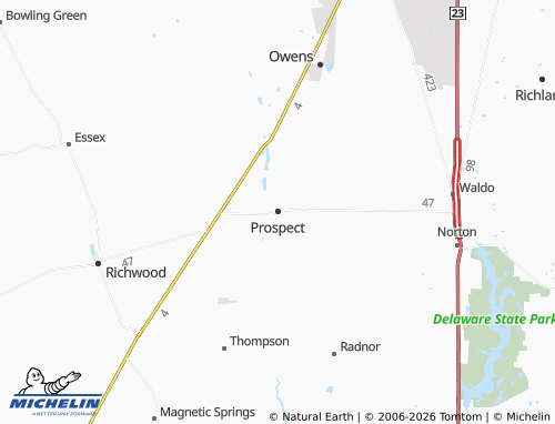 Mapa MICHELIN Prospect - ViaMichelin