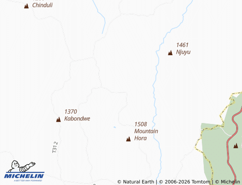 Mappa MICHELIN Chimwembe Mapala - ViaMichelin